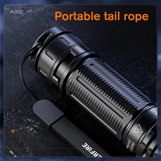 SUPER FIRE A20 1700 Lumen taktische super helle taktische LED-Taschenlampe