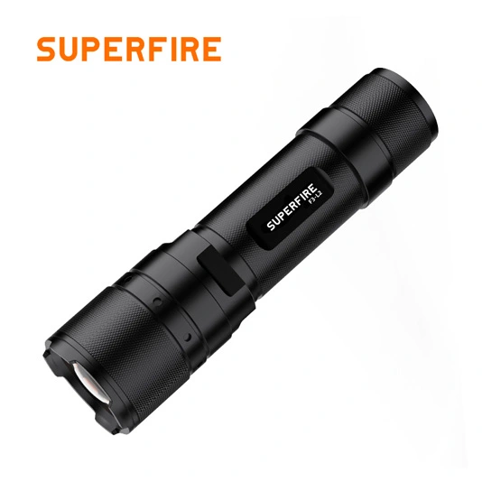SUPER FIRE F3-L2 570 Lumen Teleskop-LED-Taschenlampe Taktische Taschenlampe