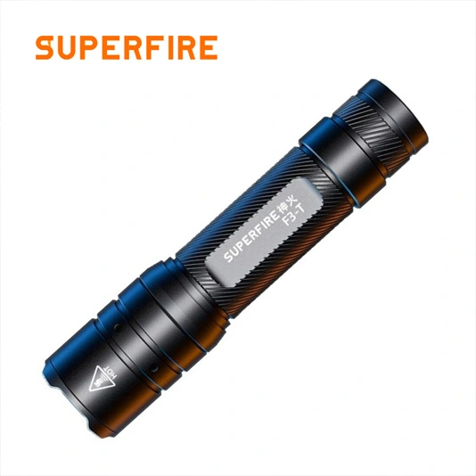SUPER FIRE F3-T 600 Lumen Teleskop Zoom Taschenlampe taktisch