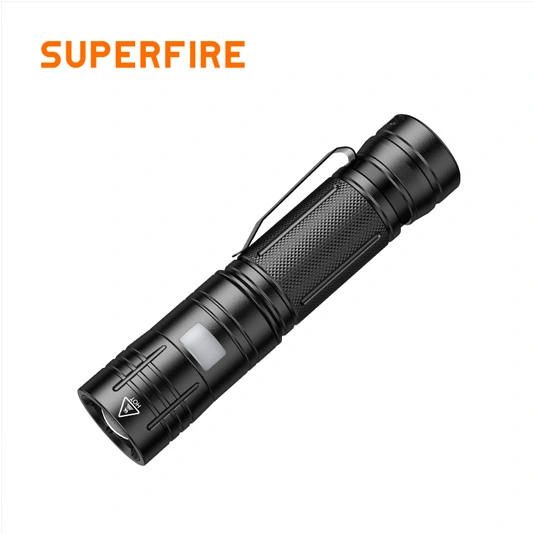 SUPER FIRE GT75 920 Lumen Zoom taktische LED-Taschenlampe wiederauf ladbar