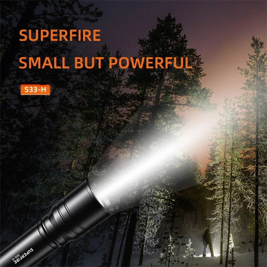 SUPER FIRE S33-H 310 Lumen kleine taktische Taschenlampe