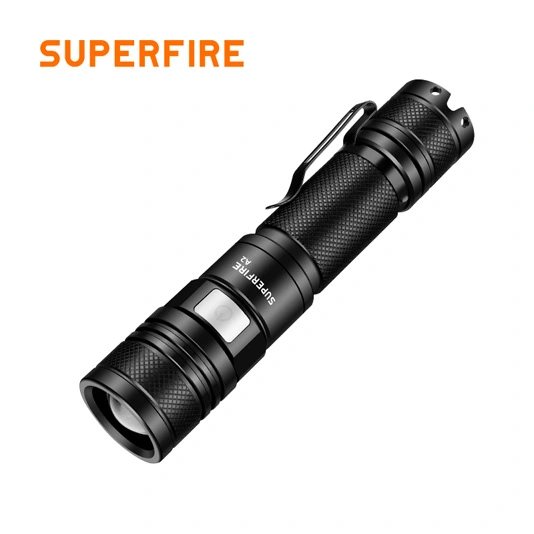 SUPER FIRE A2-P50 500 Lumen Mini Taschenlampe in Taschen-Größen