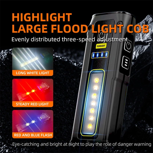 SUPER FIRE EF01 470 Lumen kleine magnetische COB-Taschenlampe