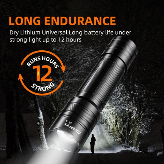 SUPER FIRE S3-A 146 Lumen Mini EDC Taschenlampe