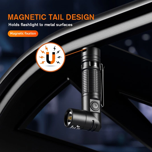 SUPER FIRE G19-S magnetische wiederauf ladbare Taschenlampe
