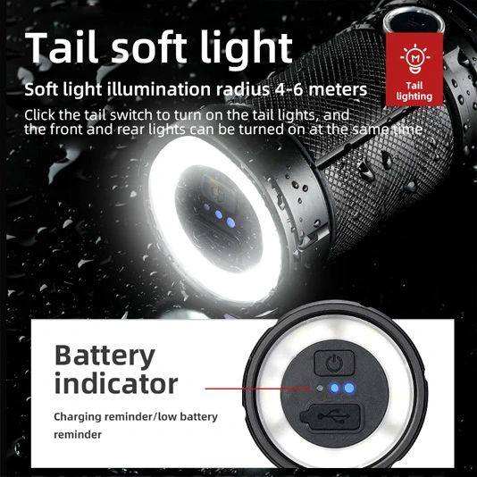 SUPER FIRE GT60 1680 Lumen Zoom Hochleistungs-Hand taschenlampe