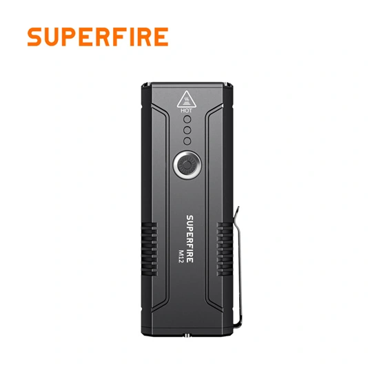 SUPERFIRE M12 hohe Lumen Taschenlampe