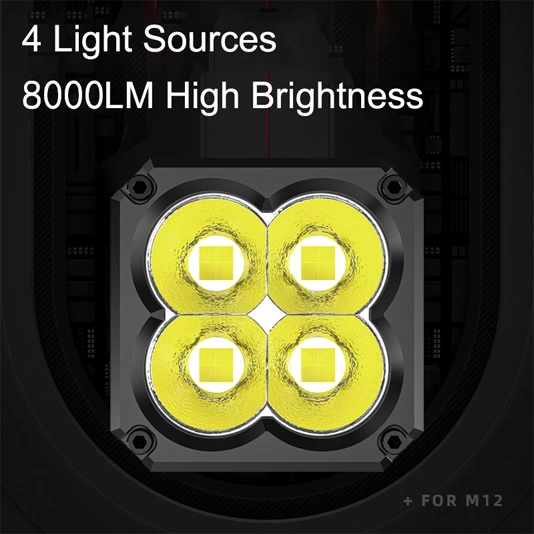 SUPERFIRE M12 hohe Lumen Taschenlampe