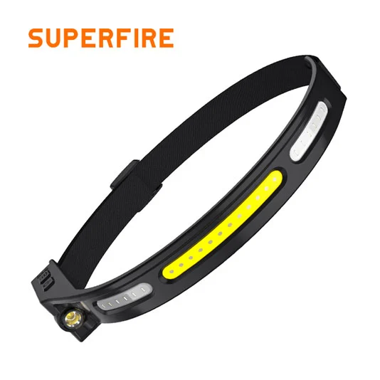 SUPER FIRE HL76 wiederauf ladbare Cob LED-Scheinwerfer