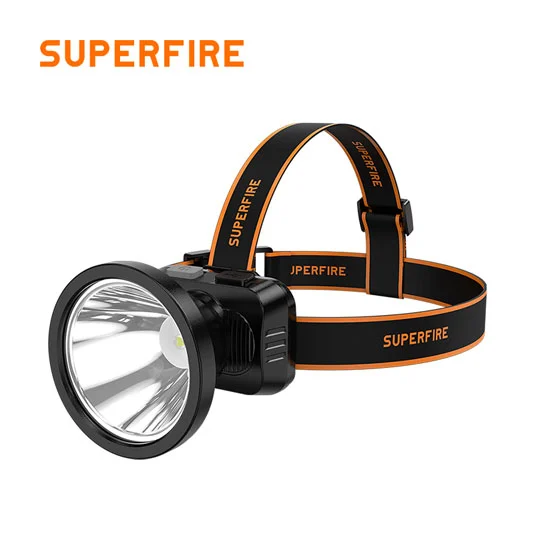 SUPERFIRE HL52 USB Wiederauf ladbare Scheinwerfer