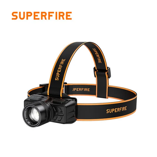 SUPERFIRE HL50 laufender zoombarer Scheinwerfer