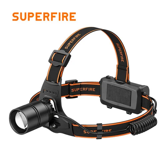 SUPERFIRE HL71 LED Zoomable Scheinwerfer