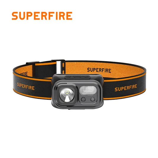 SUPER FIRE HL23/HL23-A/HL23-S USB wiederauf ladbare LED-Sensor-Scheinwerfer