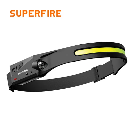 SUPER FIRE HL65 Serie Wiederauf ladbare Scheinwerfer mit Bewegungs sensor
