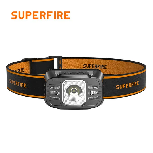 SUPER FIRE HL75 Serie Bewegungs sensor Kopf Fackel