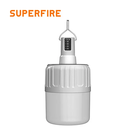 SUPER FIRE T26-S Solar wiederauf ladbare LED Camping Laterne Licht