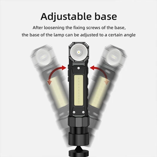 SUPER FIRE G19 Multifunktion ales wiederauf ladbares COB-Arbeits licht mit magnetischer Basis