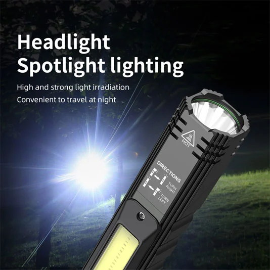 SUPER FIRE G19 Multifunktion ales wiederauf ladbares COB-Arbeits licht mit magnetischer Basis