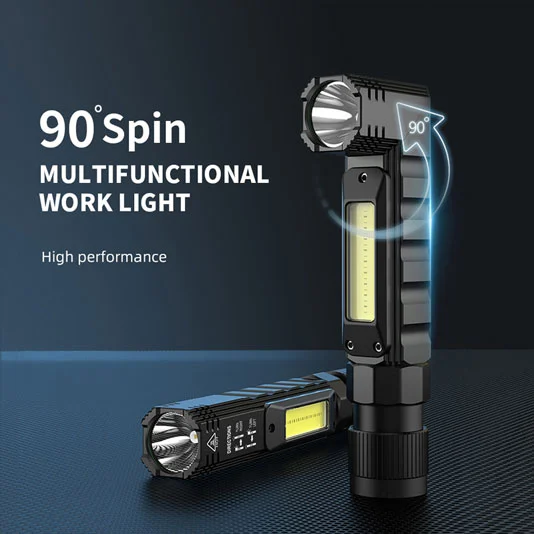 SUPER FIRE G19 Multifunktion ales wiederauf ladbares COB-Arbeits licht mit magnetischer Basis