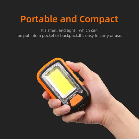 SUPER FIRE G21 Wiederauf ladbare COB Wasserdichte Mini Tragbare LED-Arbeits leuchte