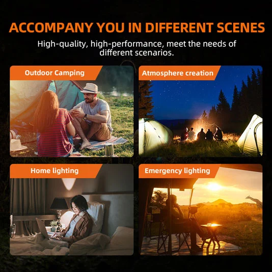 SUPER FIRE T57 USB-Lade camping Laterne