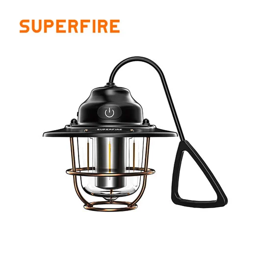 SUPER FIRE T57 USB-Lade camping Laterne