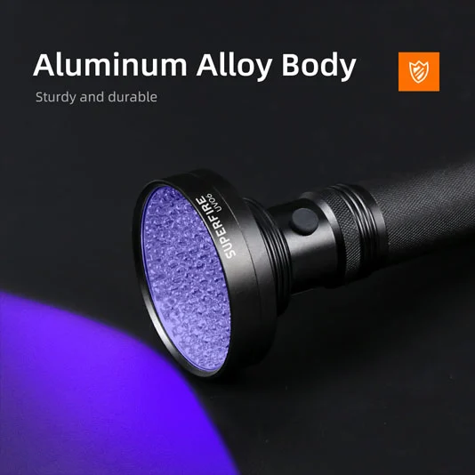 SUPER FIRE UV06 395nm UV-Taschenlampe Schwarzlicht
