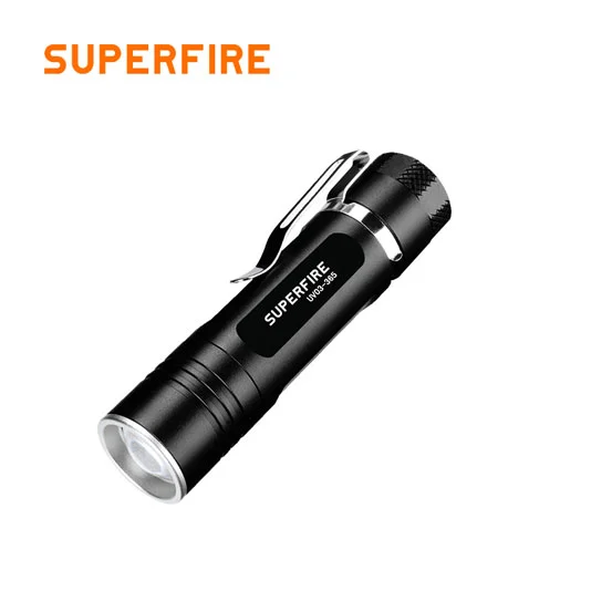 SUPER FIRE UV03 365nm 3W Handheld UV-Taschenlampe