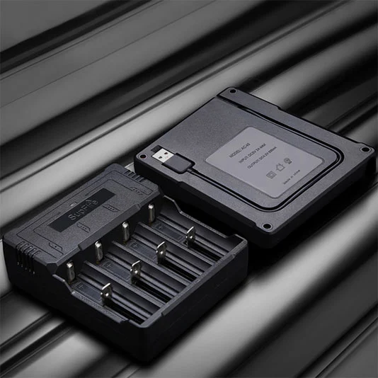 SUPER FIRE AC46 18650 Akku USB-Ladegerät