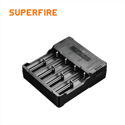 SUPER FIRE AC46 18650 Akku USB-Ladegerät
