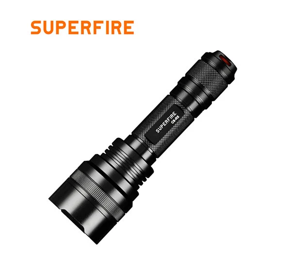 SUPER FIRE C8-R5 450 Lumen LED-militärische taktische Taschenlampe