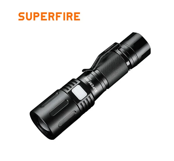 SUPER FIRE X60-T 2000 Lumen Zoombare LED-Taschenlampe