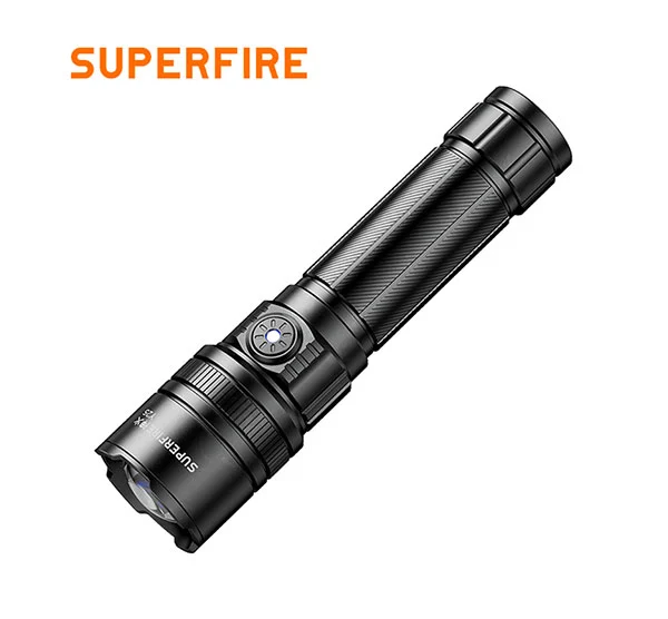 Zoombare Taschenlampe SUPER FIRE Y25 600 Lumen