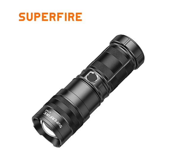 SUPER FIRE GT60 1680 Lumen Zoom Hochleistungs-Hand taschenlampe
