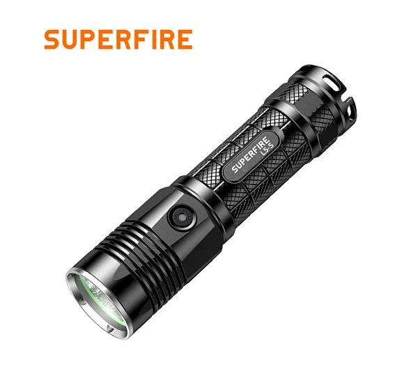 SUPER FIRE L5-S P50 900 Lumen Custom 26650 LED-Taschenlampe