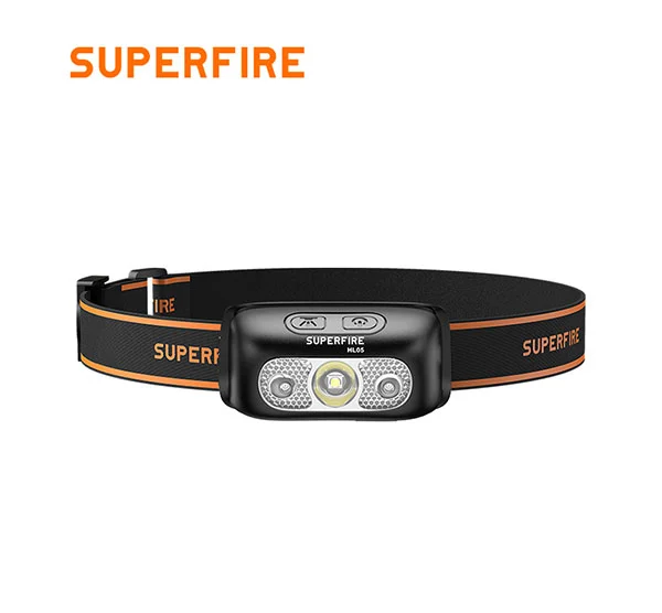 SUPER FIRE HL05 Serie 450 Lumen wiederauf ladbare LED-Scheinwerfer