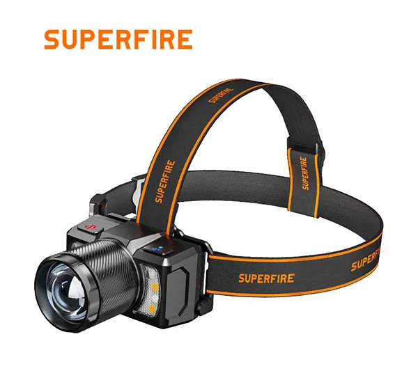 SUPERFIRE HL25 Super helle wiederauf ladbare Scheinwerfer