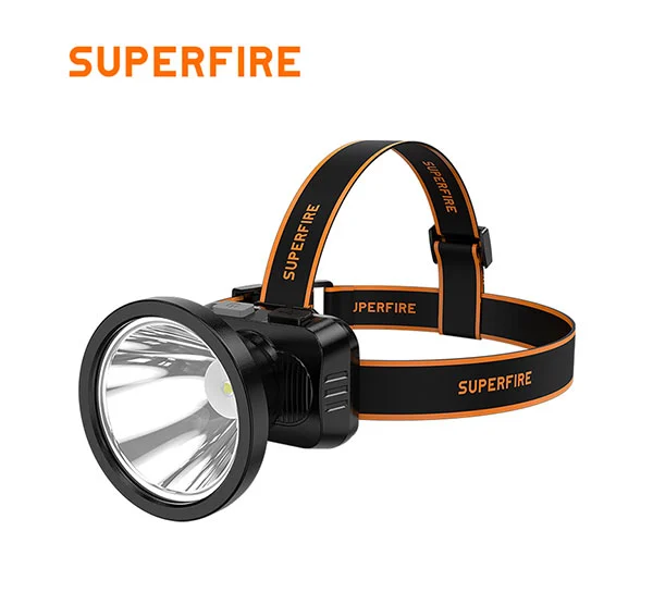 SUPERFIRE HL52 USB Wiederauf ladbare Scheinwerfer