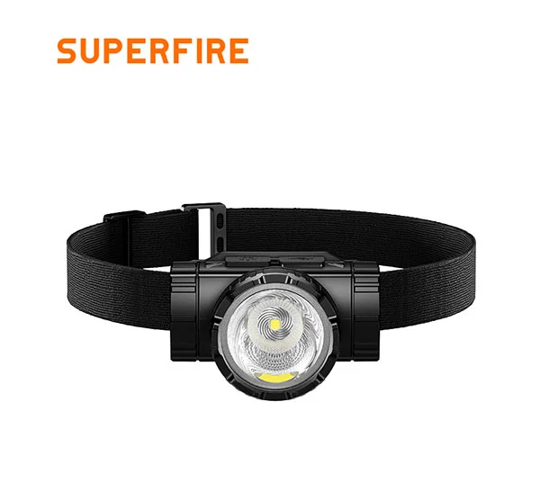 SUPERFIRE HL96 USB-Ladescheinwerfer mit großer Reichweite