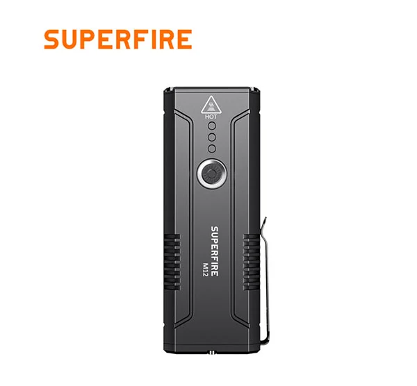 SUPERFIRE M12 hohe Lumen Taschenlampe