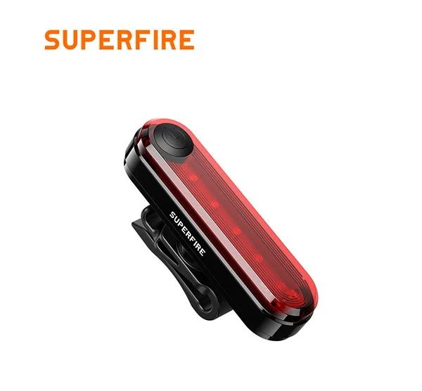 SUPER FIRE BTL01 Wiederauf ladbare Fahrrad Rücklicht