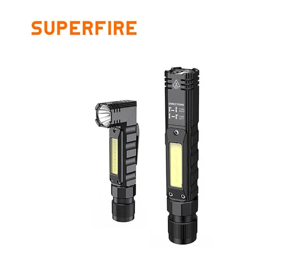 SUPER FIRE G19 Multifunktion ales wiederauf ladbares COB-Arbeits licht mit magnetischer Basis