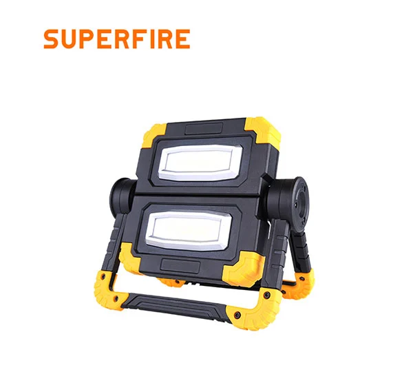SUPER FIRE G7 Power Industry Wiederauf ladbare COB Wasserdichte LED Tragbare Arbeits leuchte