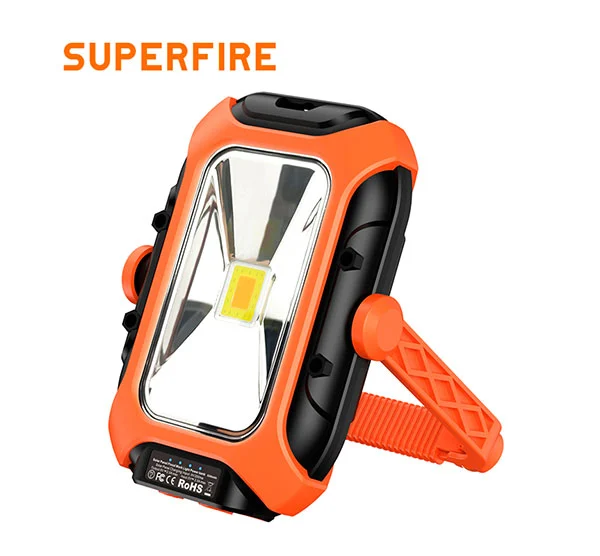 SUPER FIRE GM05 Solar magnetisches Arbeits licht