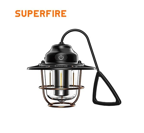 SUPER FIRE T57 USB-Lade camping Laterne
