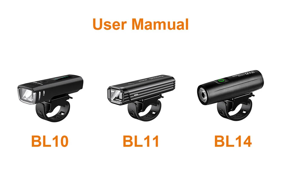 BL10 BL11 BL14 Fahrradlicht-Serie