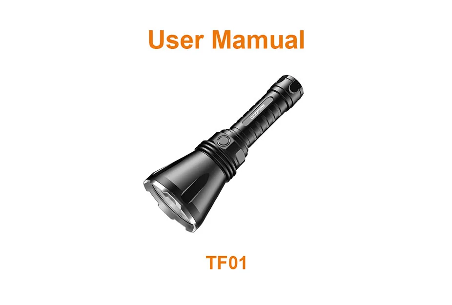 TF01 Benutzer Manuals tarker leichter Langschuss
