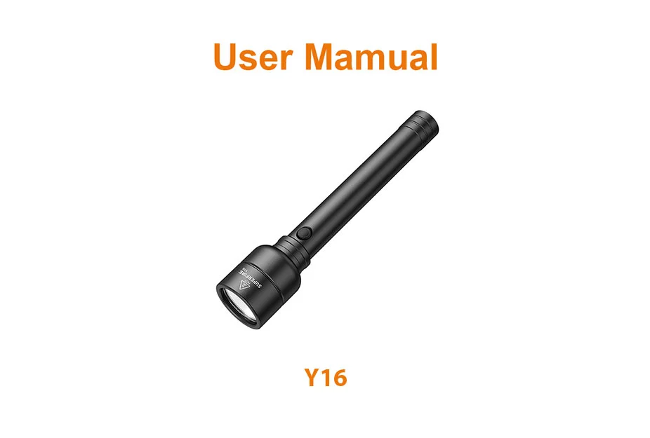 Y16 Taschenlampe Spezifikation