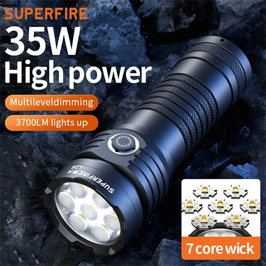 SUPER FIRE L25 hohe Lumnes Taschenlampe