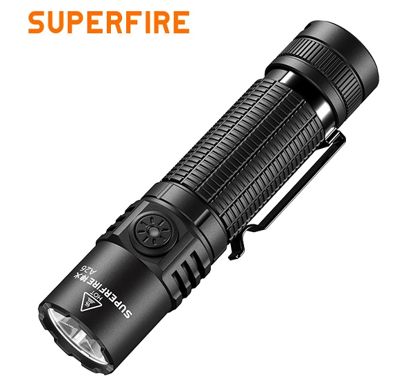 SUPER FIRE A26 Taschenlampe mit hoher Helligkeit